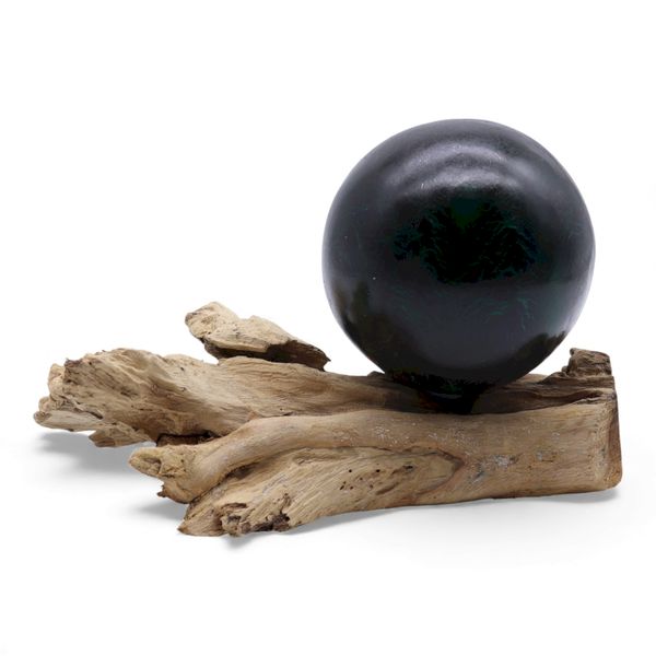 DriftGlow лампа с изумруден напукнат абажур