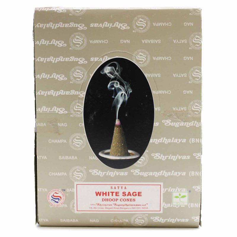 Cônes Dhoop Sauge Blanche