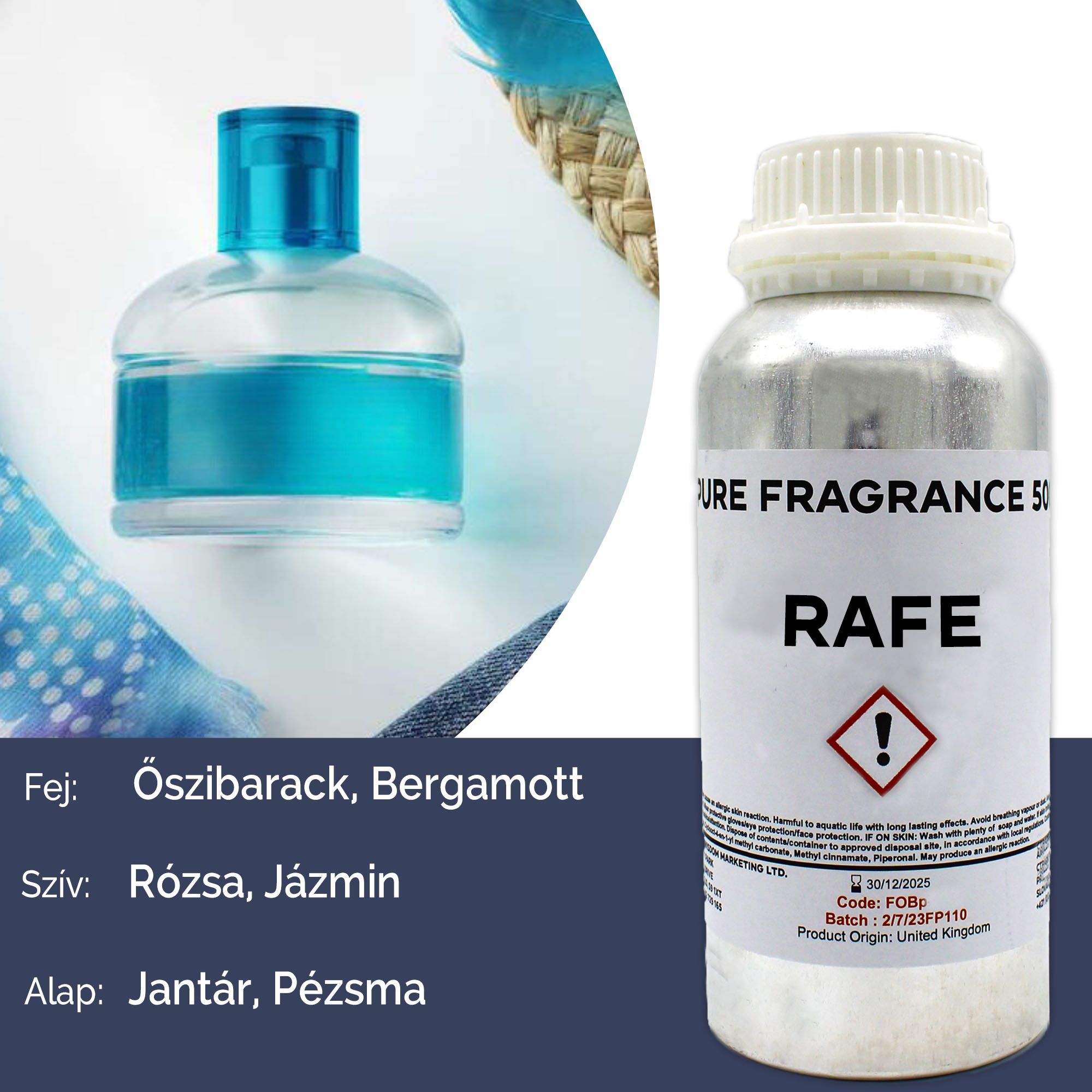 Rafe Óleo de Fragrância Puro - 500 ml