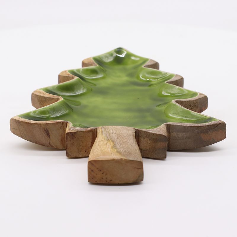 Lost in the Forest -  Enamel Tree Wooden Bowl