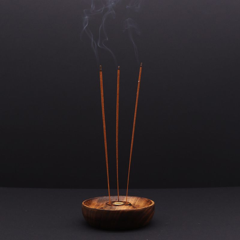 Incense Stick & Cone Burner Disc - Buddha