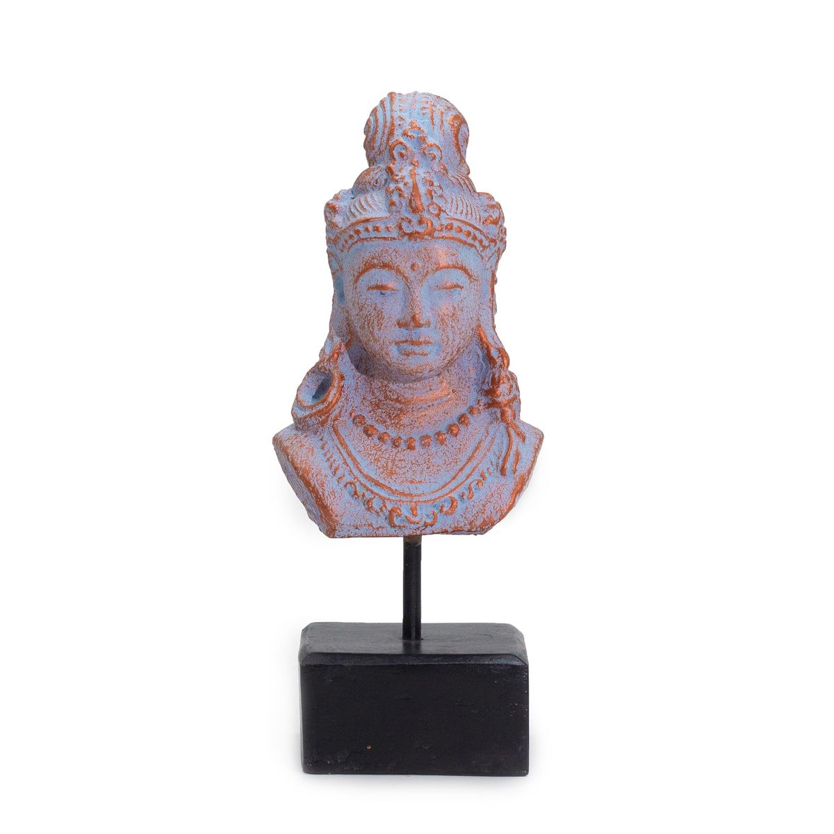 Princesa Java da Sorte com Base - Azul Cobre