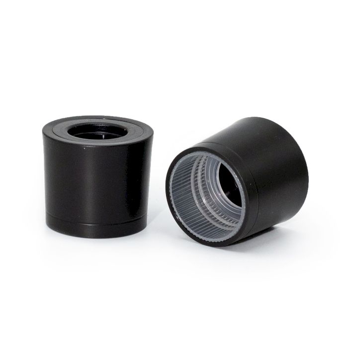 Acessório difusor de 28 mm - Torre de plástico preto (adequado para 21-33)