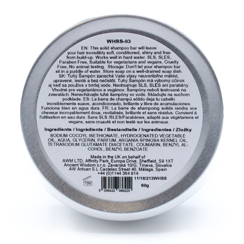 Shampoing Solide Wild Hare 60g - Noix de Coco