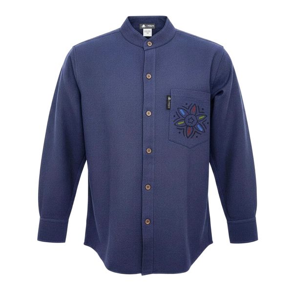 Nomad Sari Kathmandu camisa - índigo - grande