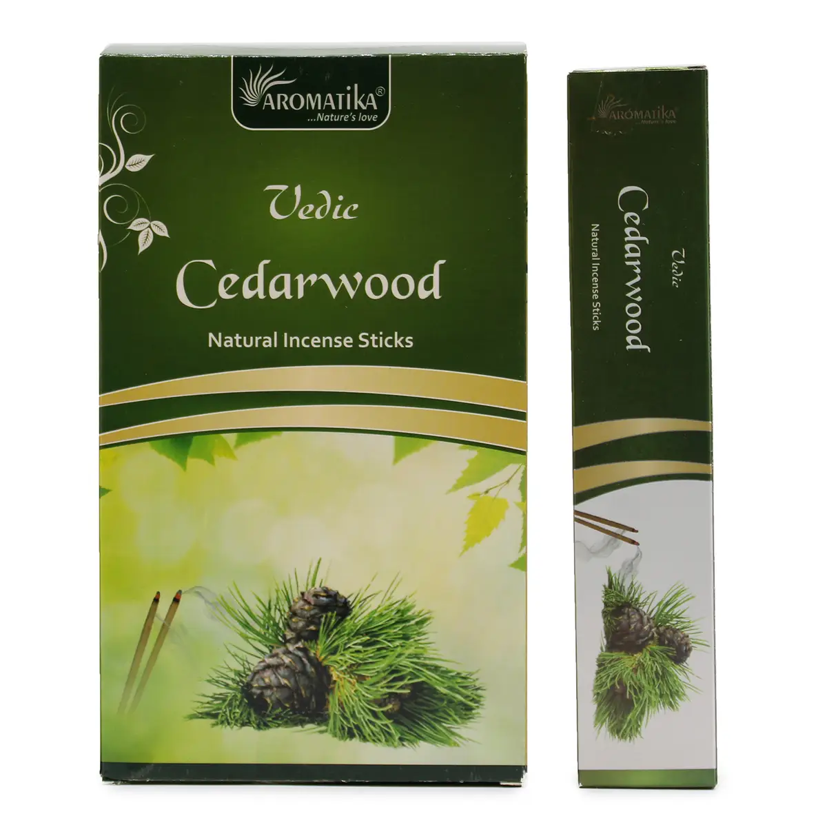Vedic Incense Sticks - Cedarwood — Incense · GlowDuty apothecary