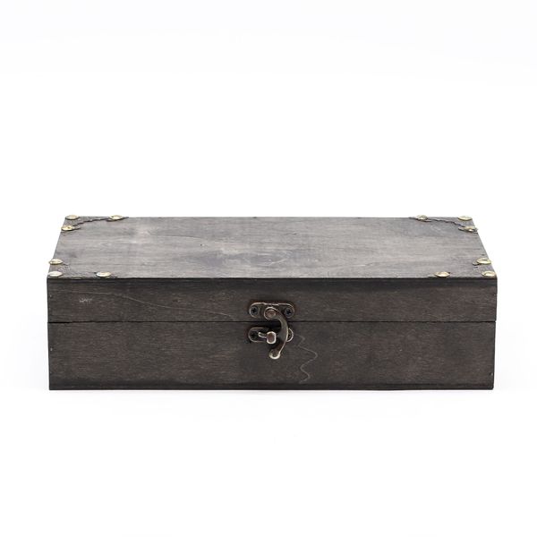 Boîte à Thé / Cadeau / Panier - Gris
