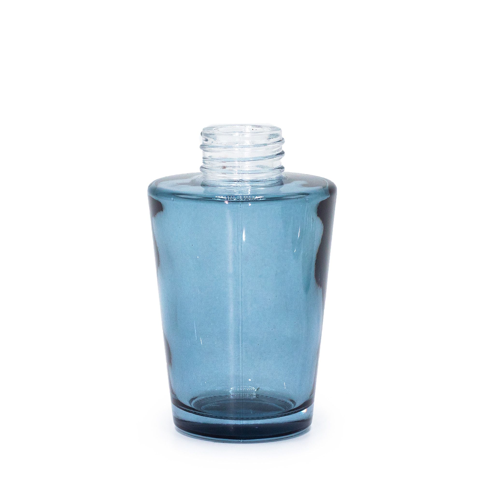 100 ml Sticlă Tip Vază pentru Difuzor cu Bețișoare (Gât de 28 mm) - Transparent