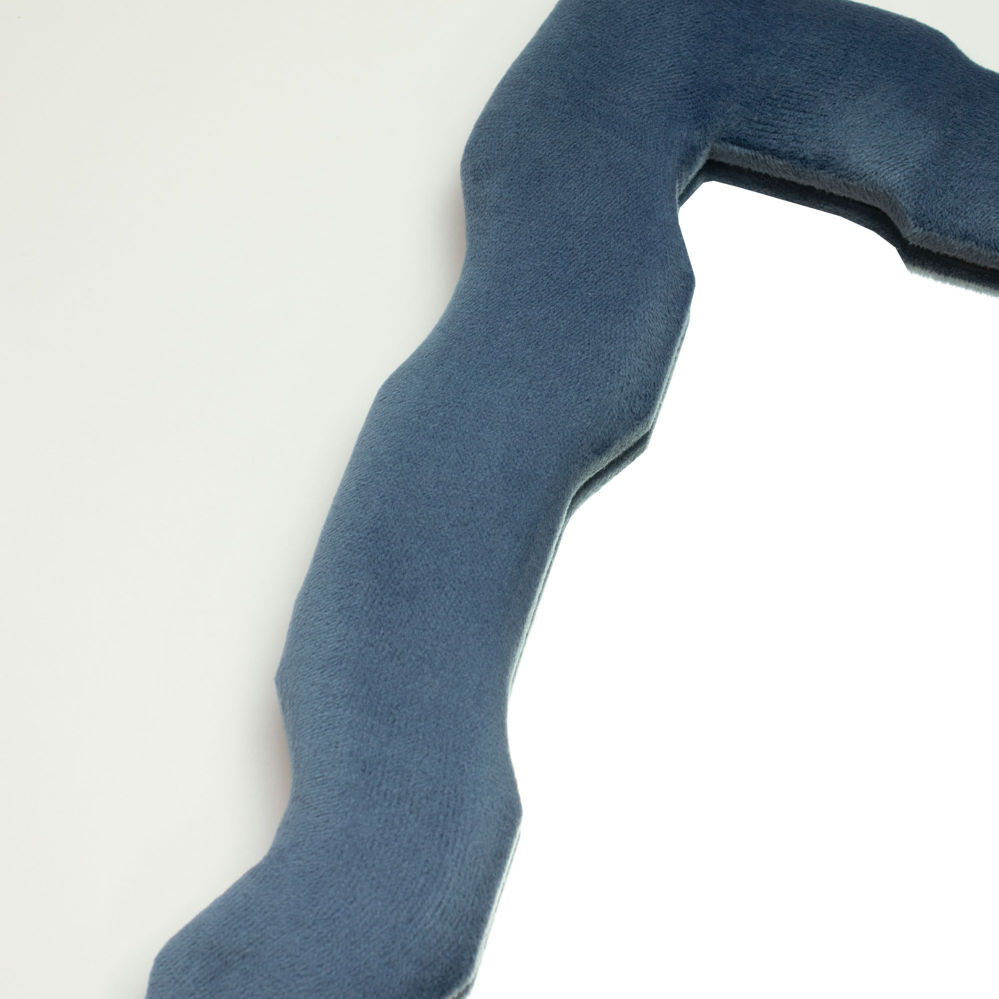 Espelho Sinuoso Macio - Moldura Grossa - Azul Royal