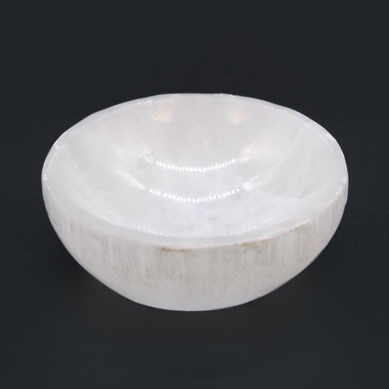 Bol Rond en Sélénite - 10cm