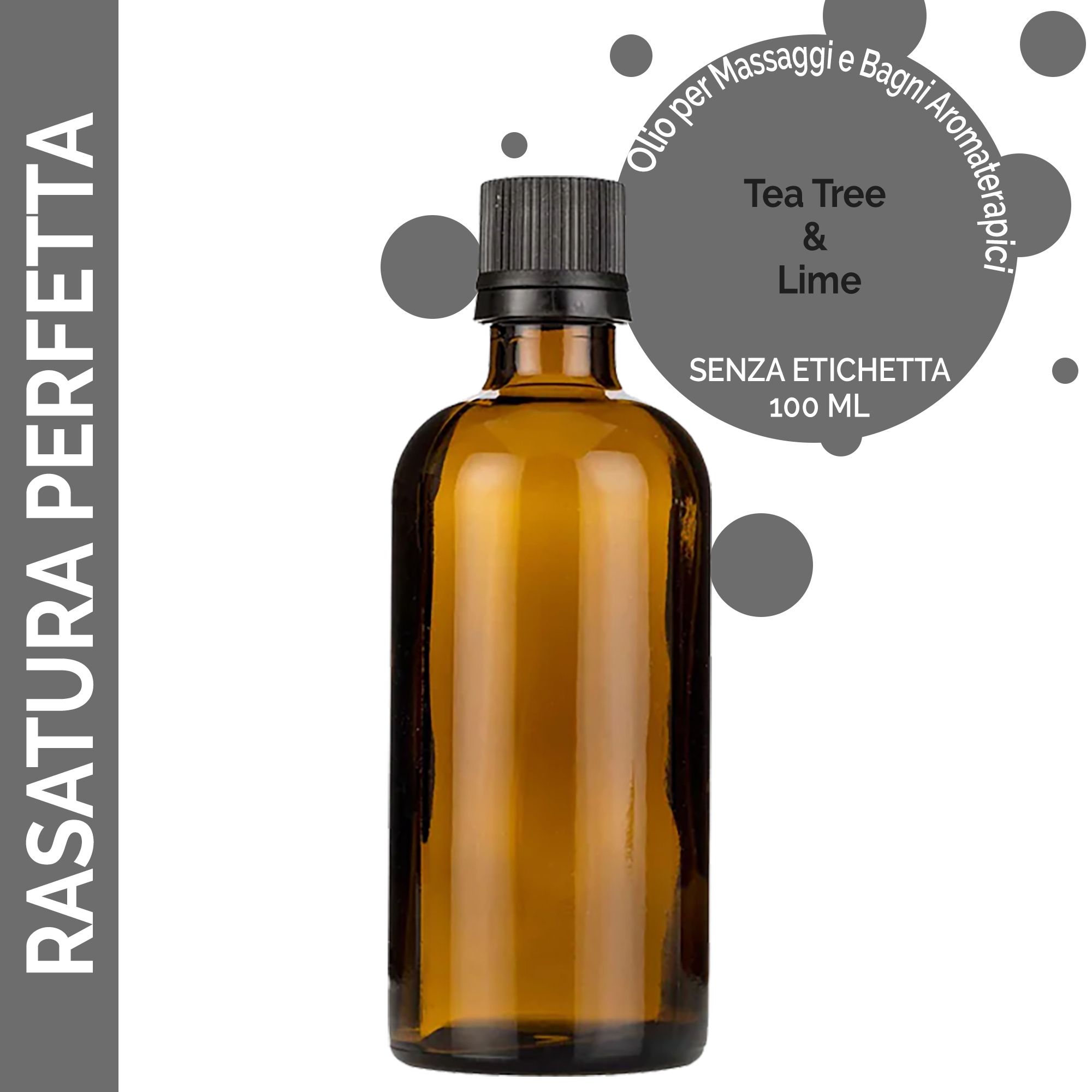 Olio per Massaggi 100ml - Rasatura Perfetta (No Etichetta)