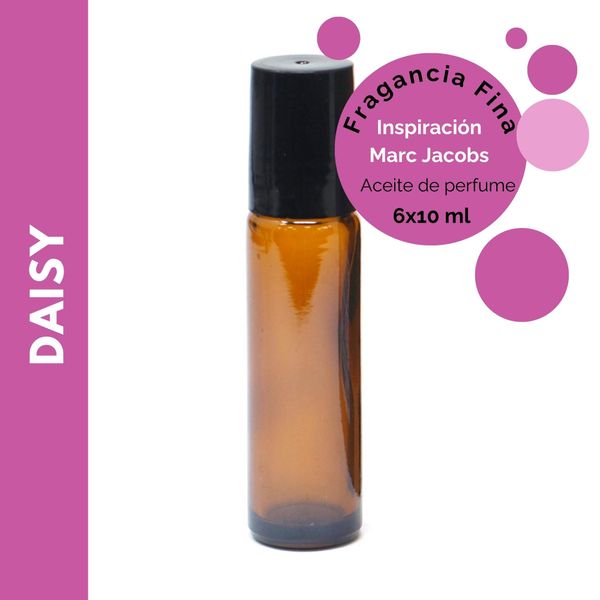Aceite de Perfume Roll On 10ml - Sin Etiqueta - Daisy