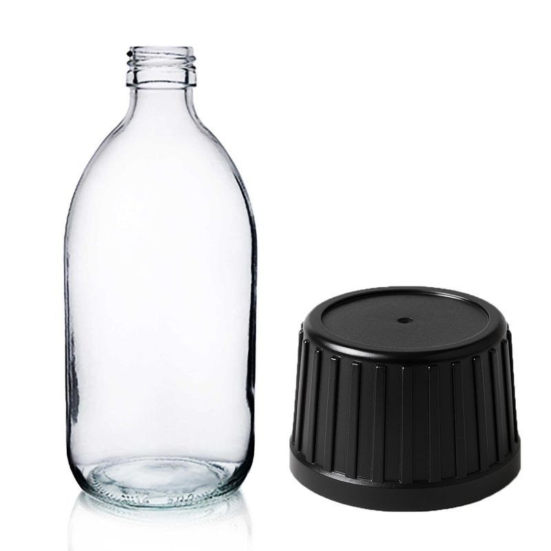 500ml Lékovky z Čirého Skla