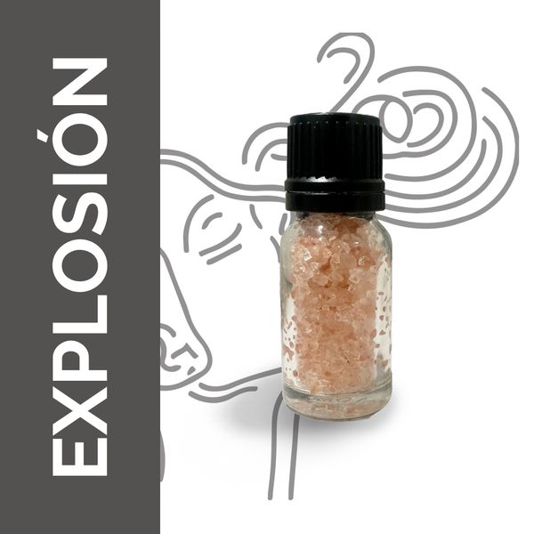 Sal aromatica de aromaterapia - Explosión - Sin etiqueta