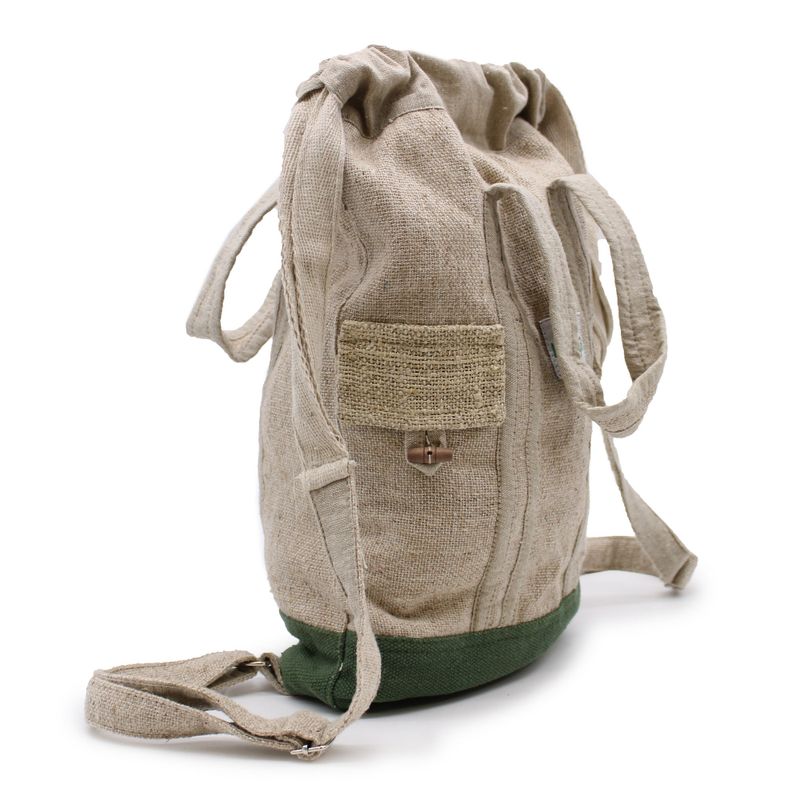 Sac à Dos pour Ordinateur Portable - Chanvre et Coton