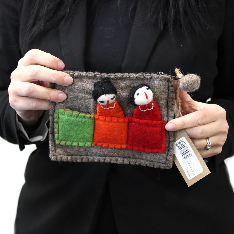 Pochette avec marionnettes à doigt - Amis