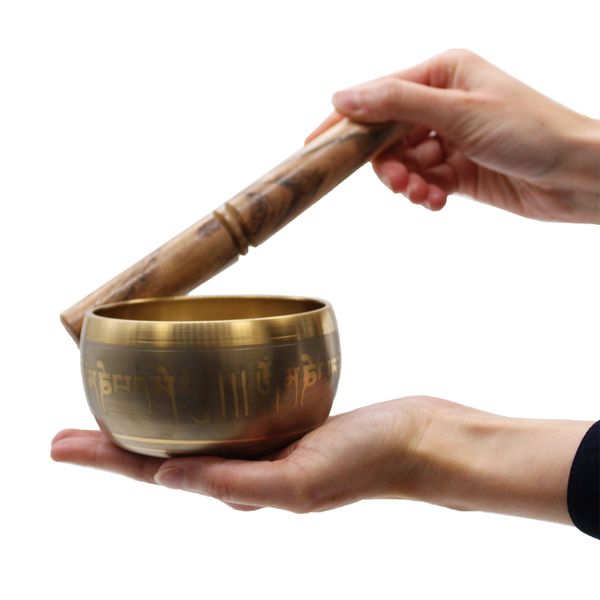 Large Bol Chantant Cinq Bouddha