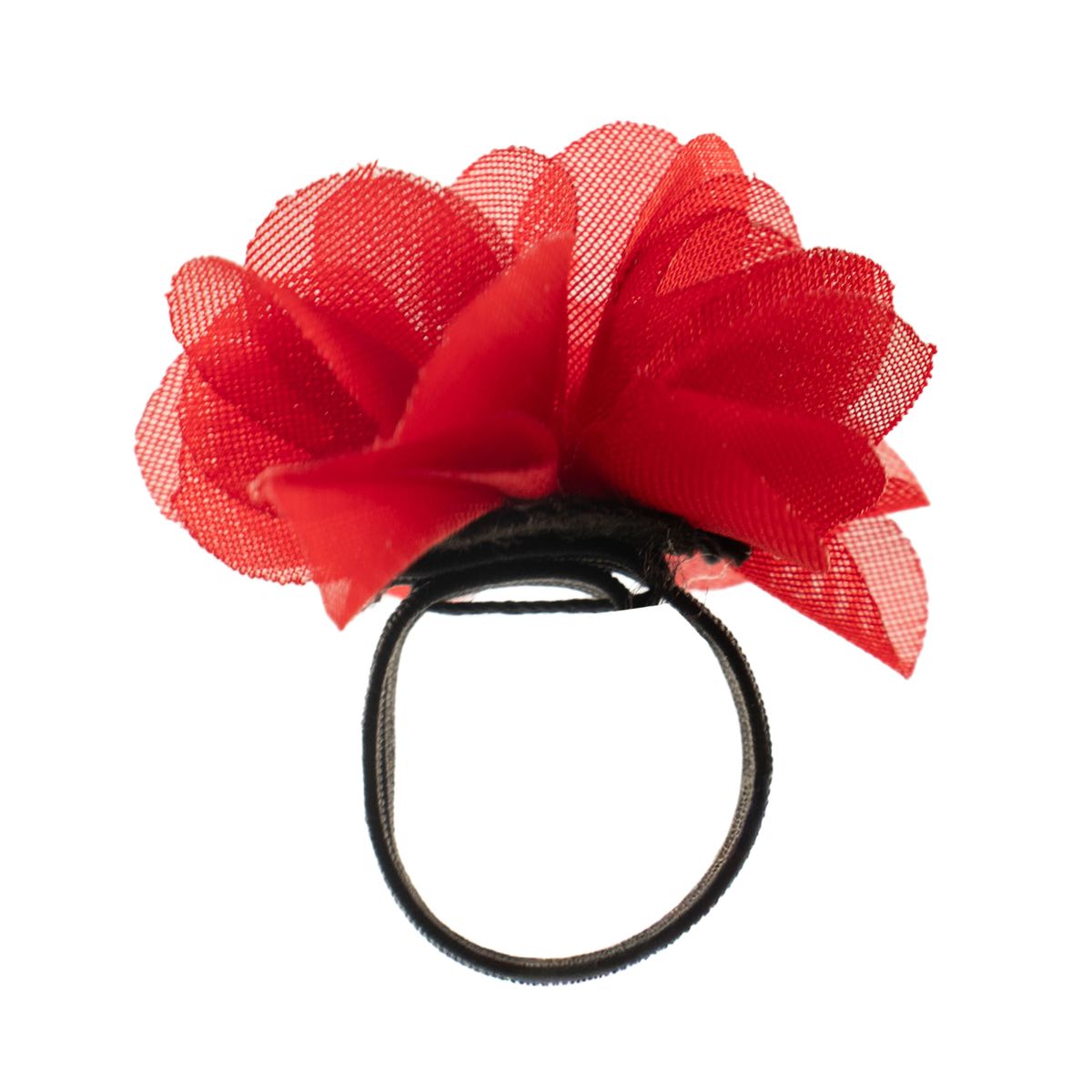 Anel difusor de chiffon perfumado – Vermelho rosa