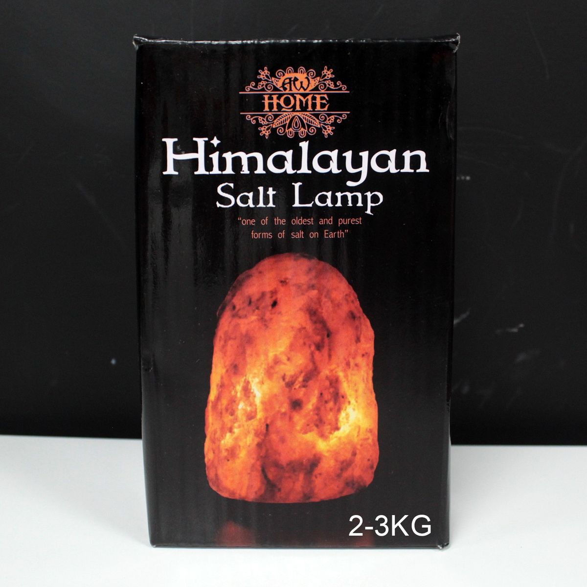 Lâmpada de sal natural de 2-3 kg