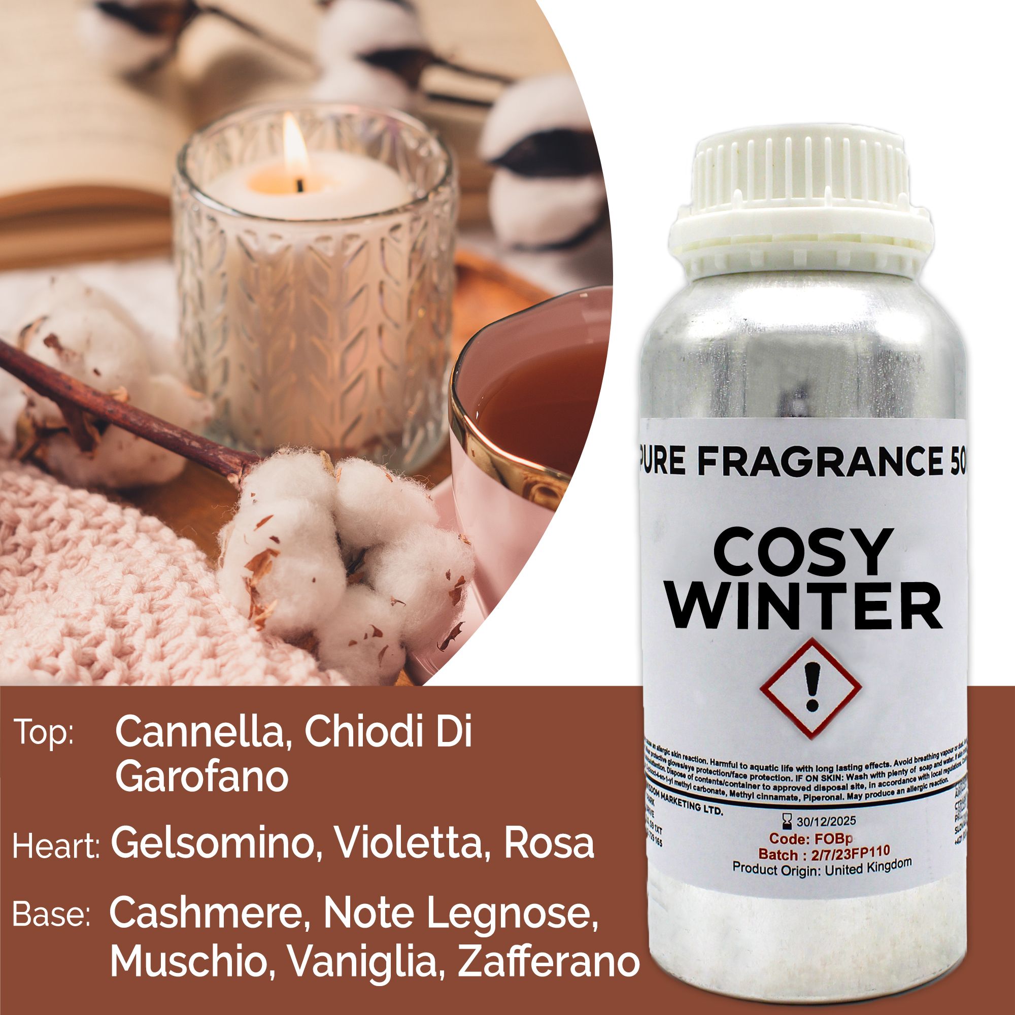 Fragranza Pura 500g - Accoglienti Serate Invernali