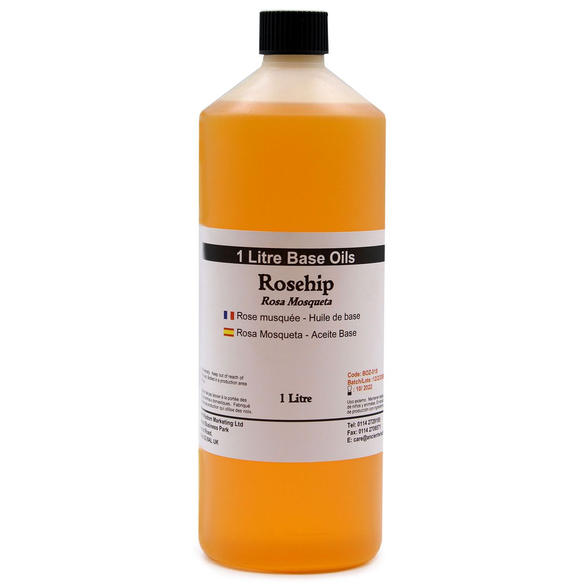 Óleo Base - 1L - Rosa mosqueta