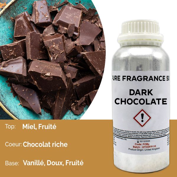Huile de Parfum Pure Chocolat Noir - 500ml