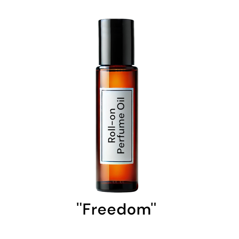 Roll-on d'Huile de Parfum 10ml - Freedom - Marque Blanche