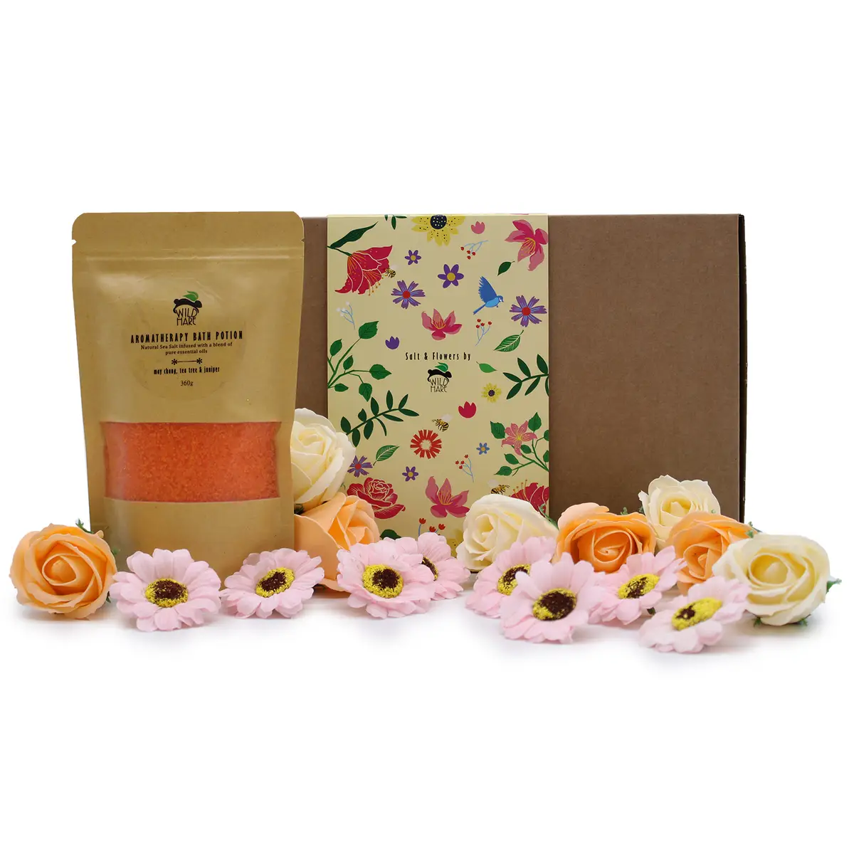Wild Hare Salt & Flowers Set- Total Detox — Apothecary · GlowDuty apothecary