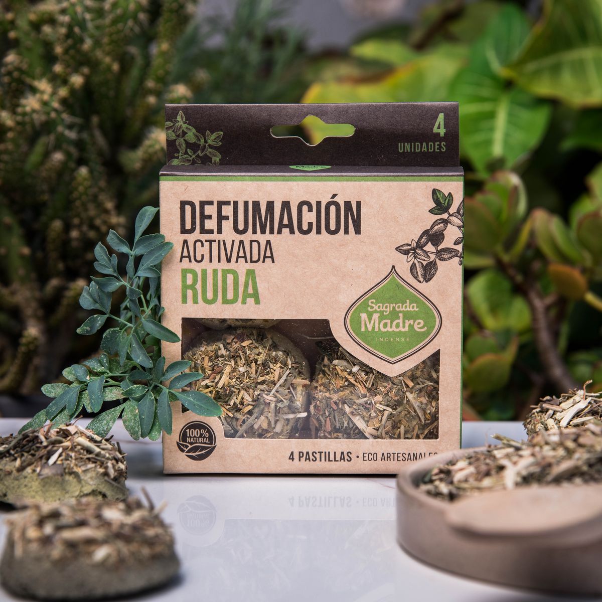 Pastilhas de incenso em resina x 4 - Ruda