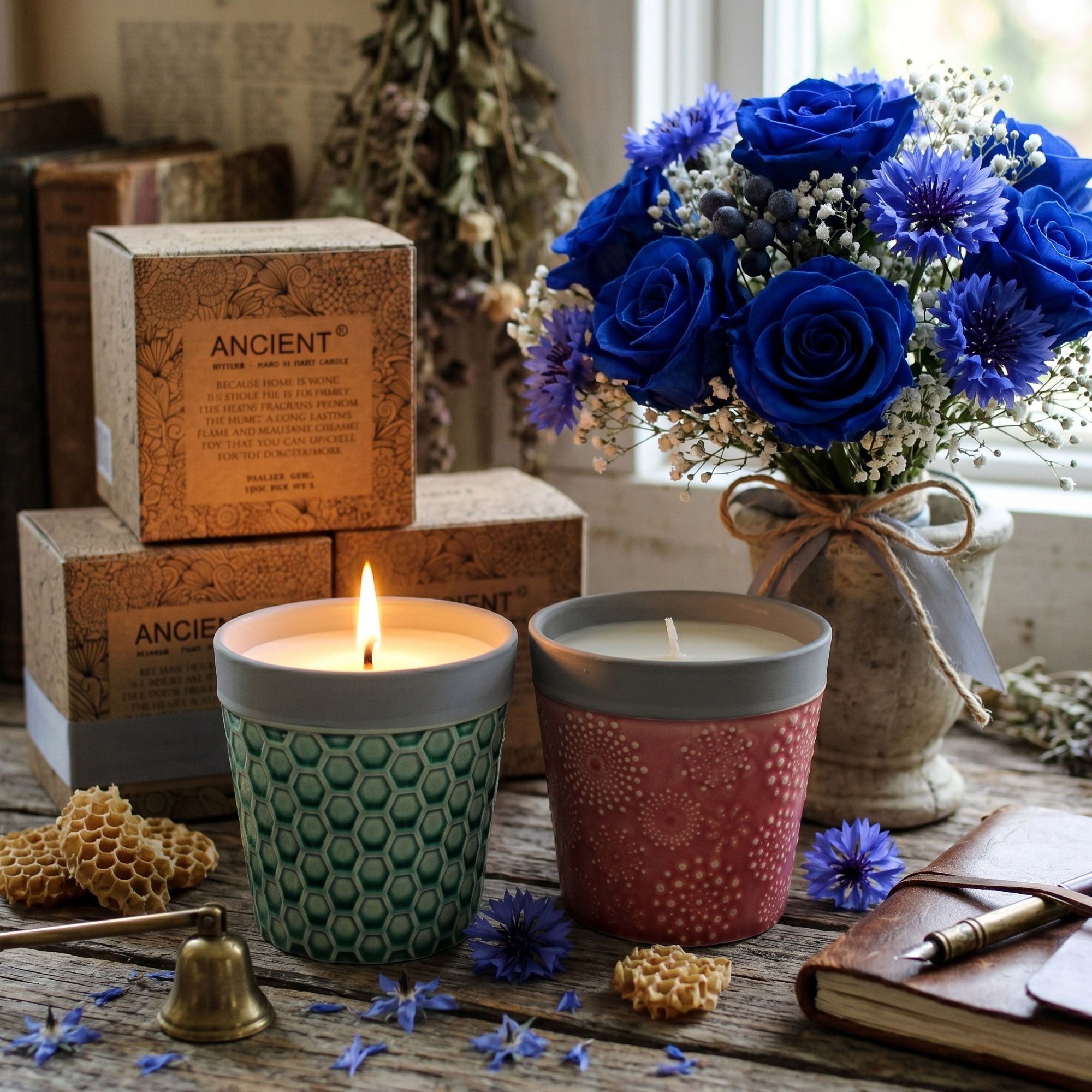 Home is Home Candle Pots