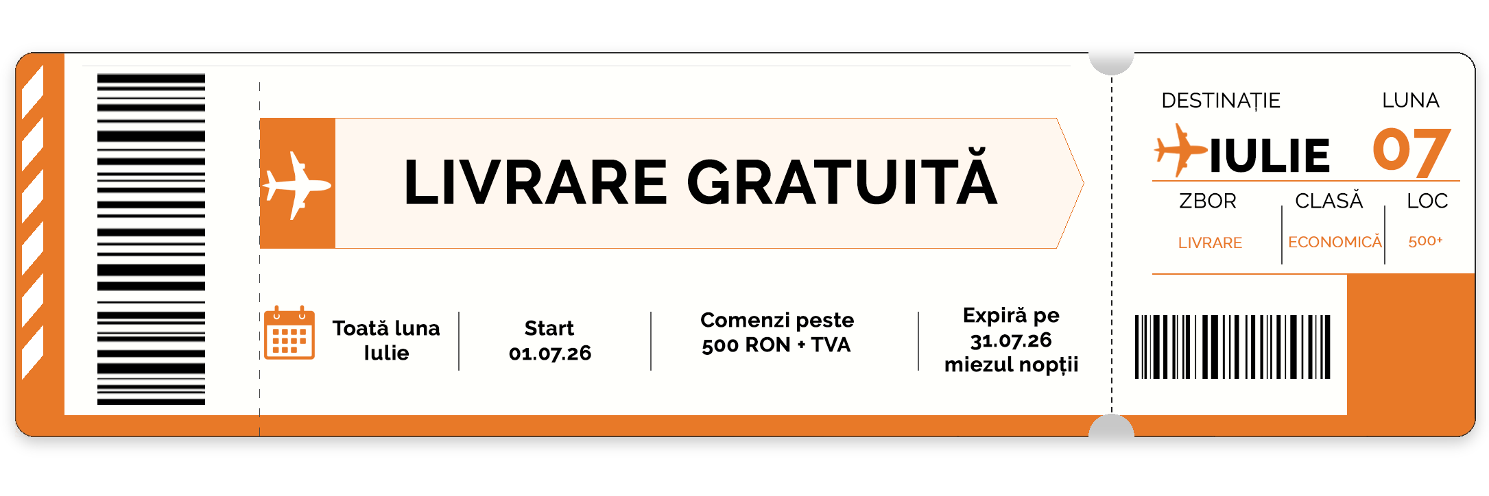 Free shipping template RO