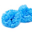 Craft Soap Flowers Carnations Sky Blue - Decorative Soap