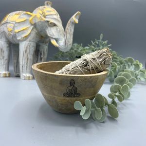 Cuenco de Madera para ofrendas y rituales