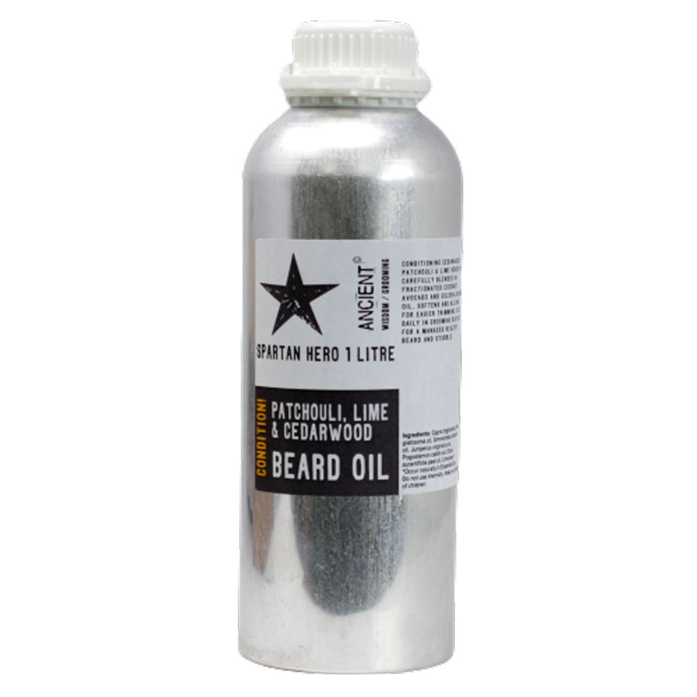 Óleo para barba de 1 litro - Herpe Espartano - Suaviza!