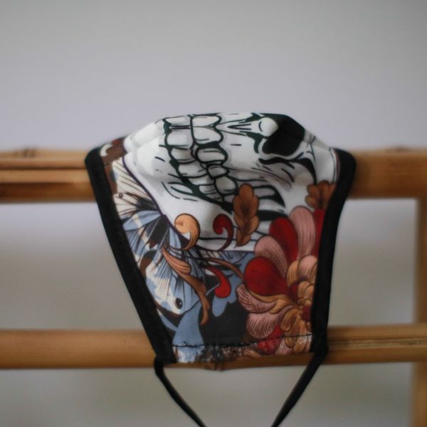 Masques Personnalisés en Tissu Adulte - Calavera