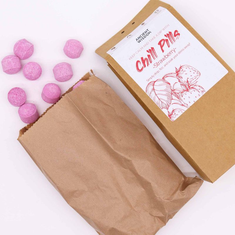 Chill Pills Coffret Cadeau 350g - Fraise