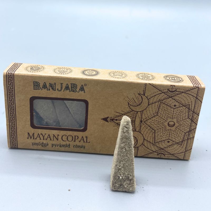 Cônes Pyramidaux Banjara Smudge - Copal Maya