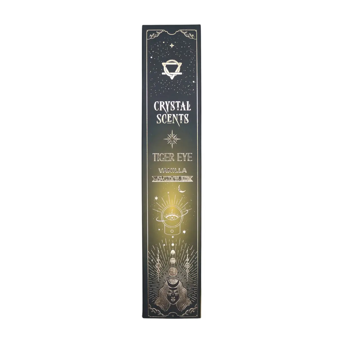 Tiger Eye Crystal Scents Smudge Incense - Vanilla — Incense · GlowDuty apothecary