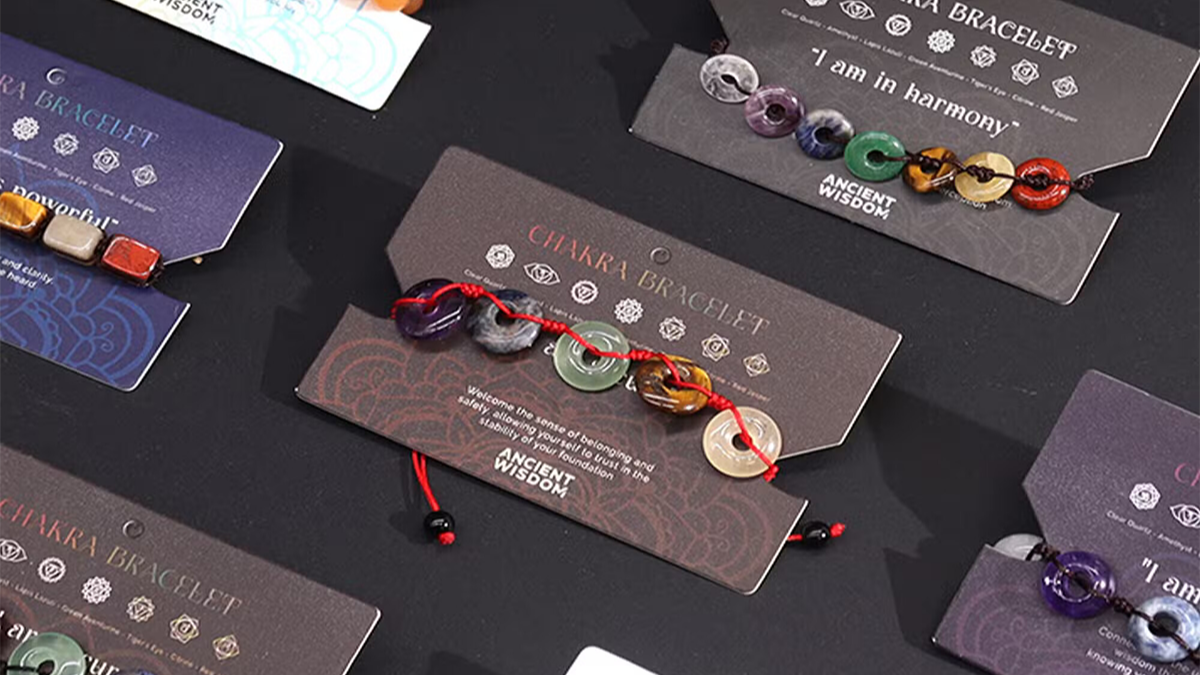 Чакра Гривни с Естествени Камъни