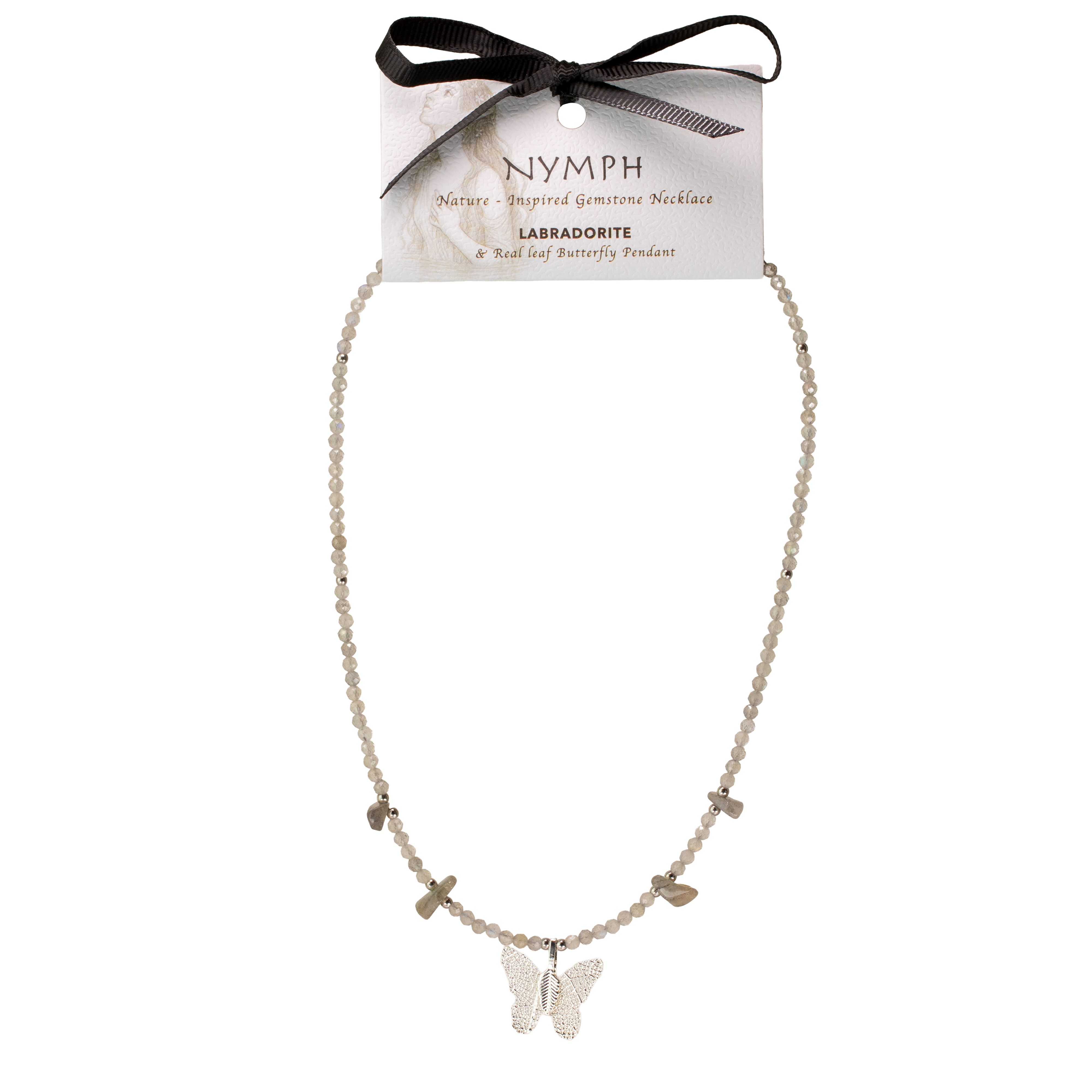 Nymph Spirit Gemstone Necklace Set - Northern Lights