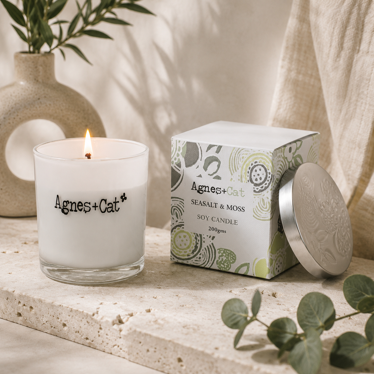 Agnes & Cat Soy Wax Votive Candles 200g