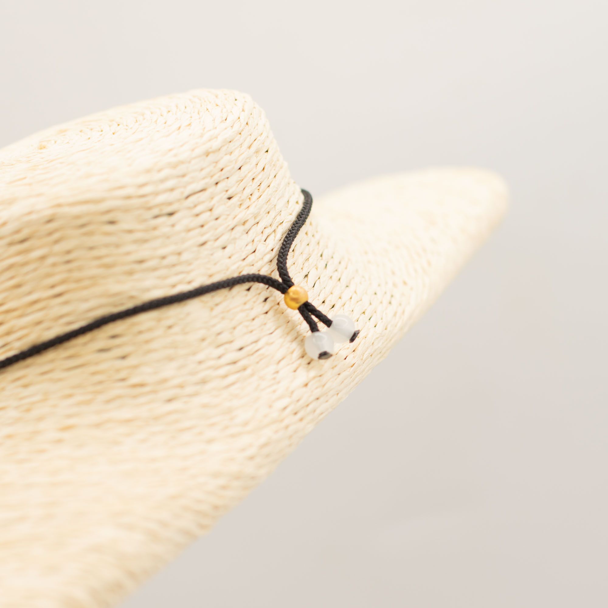 Cord Necklace Gemstone Pendant - Red Jade Clover