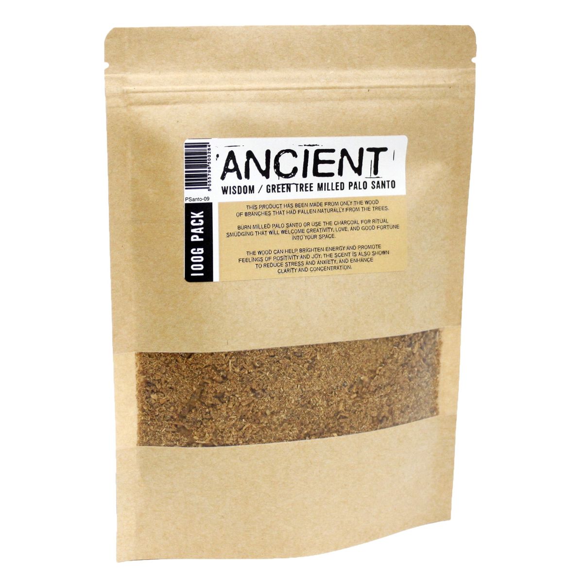 100 g de pau santo verde moído