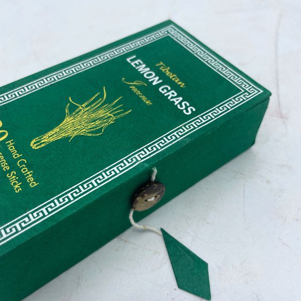 Coffret Cadeau d'Encens Sughandit Dhoop de l'Himalaya - Citronnelle