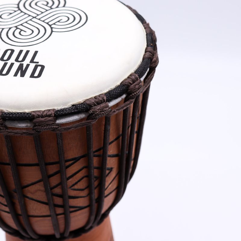Medium Pro Djembe Drum - Soul Sound (low) - Medium 40cm (18cm Diameter)