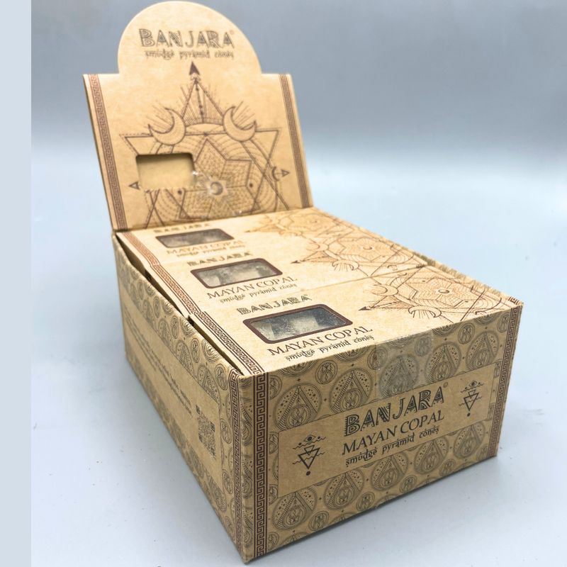 Cônes Pyramidaux Banjara Smudge - Copal Maya