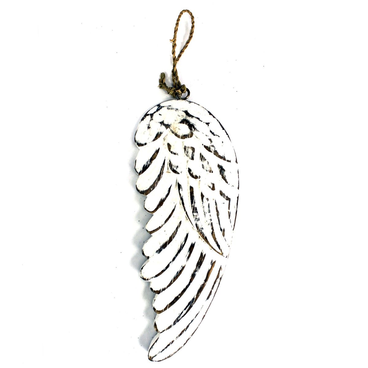 Asa de anjo feita à mão - 18 cm
