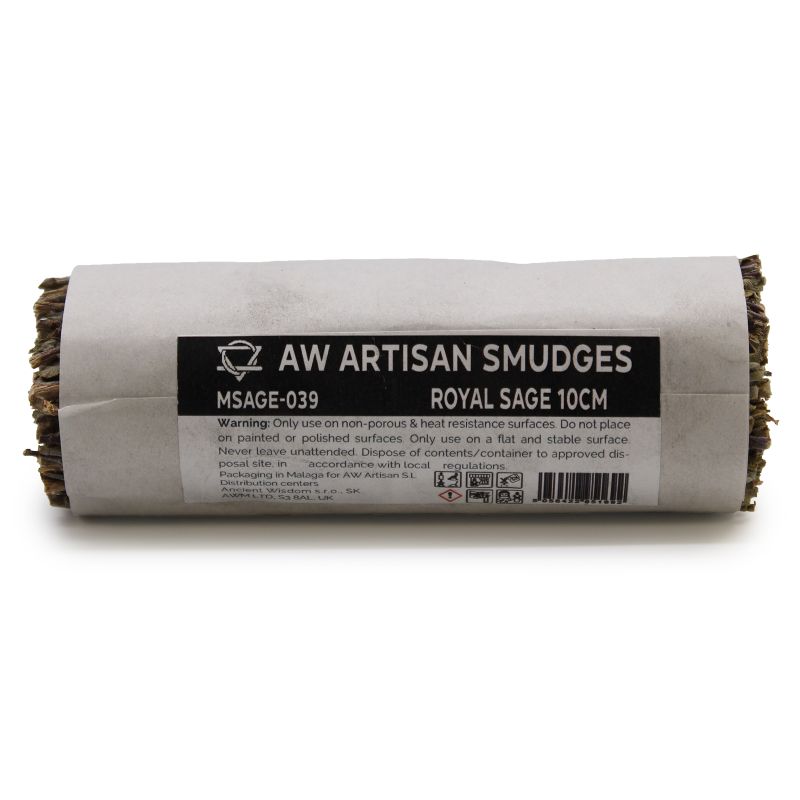 Batonnets de Sauge avec Emballage Kraft - Sauge Royale 10cm