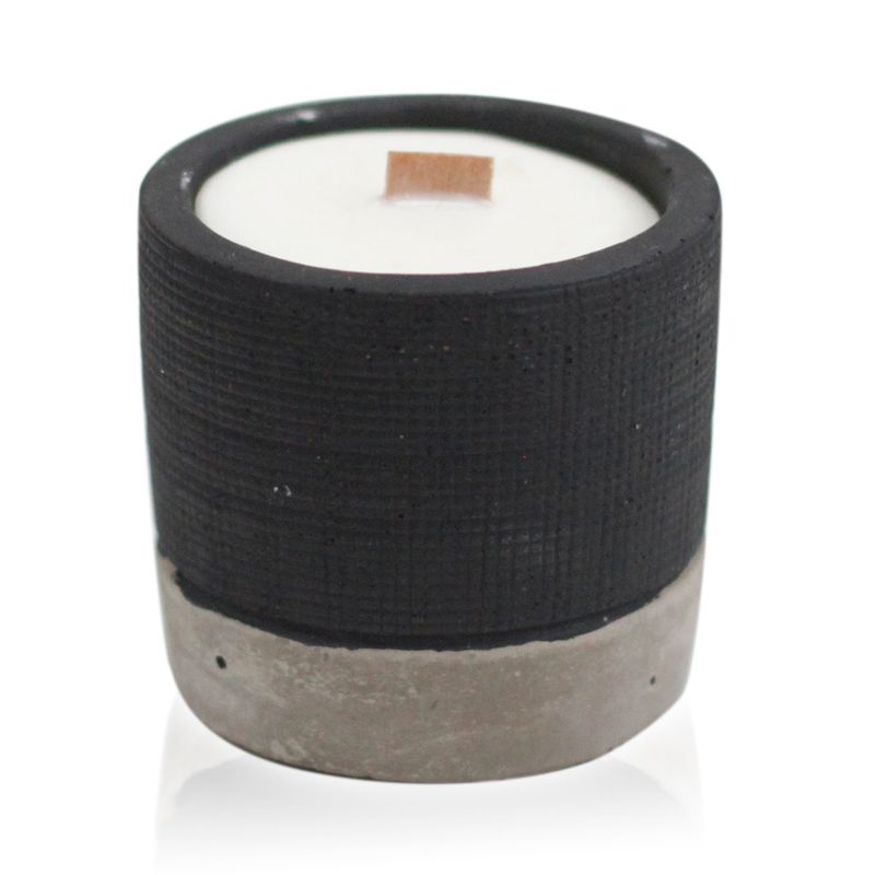 Concrete Wooden Wick Candles Starter Pack