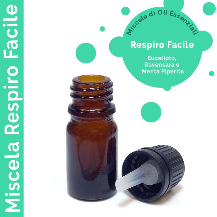 Miscele di Oli Essenziali (No Etichetta) - Respiro Facile 10ml